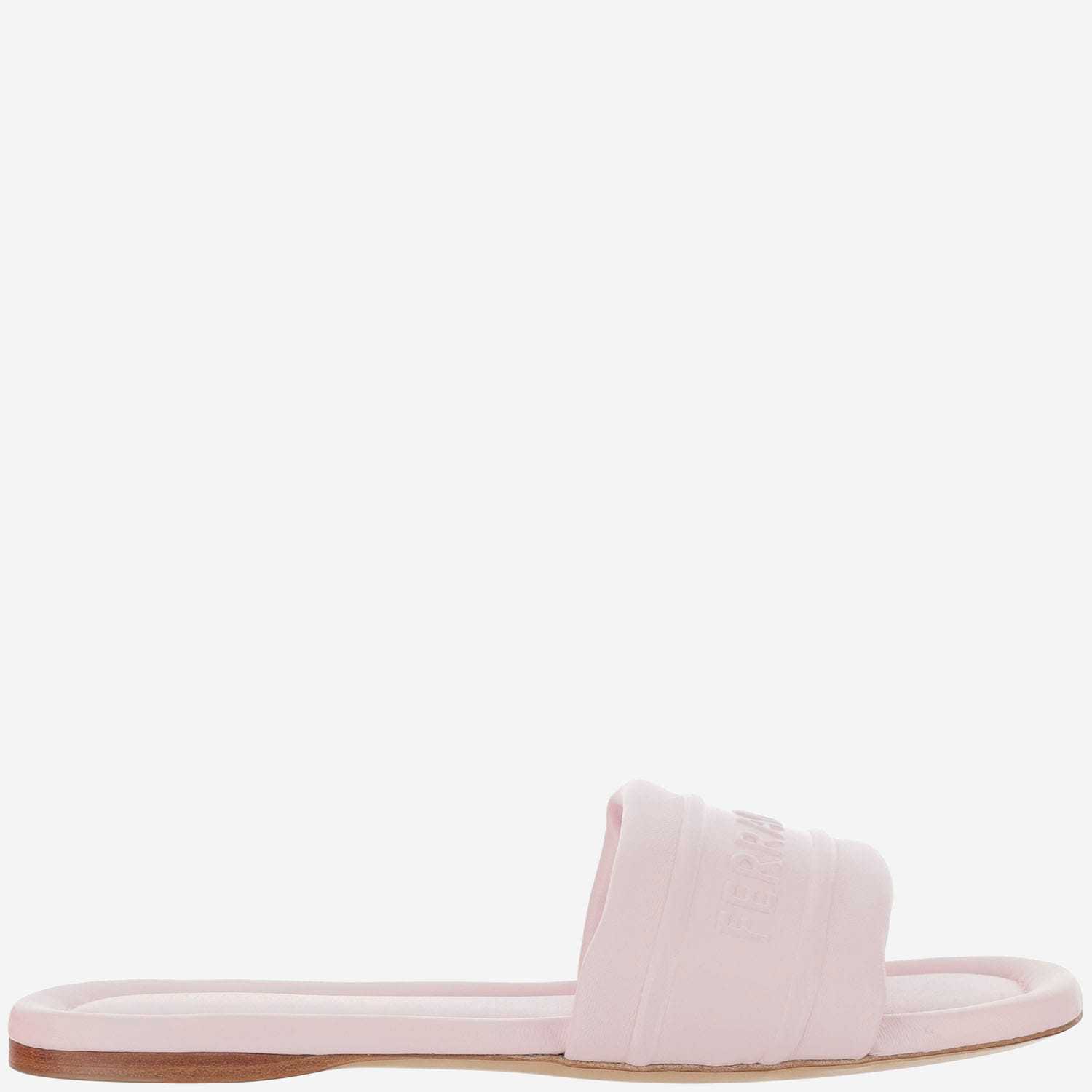 【送料&関税込】Ferragamo Leather Sandals With Logo