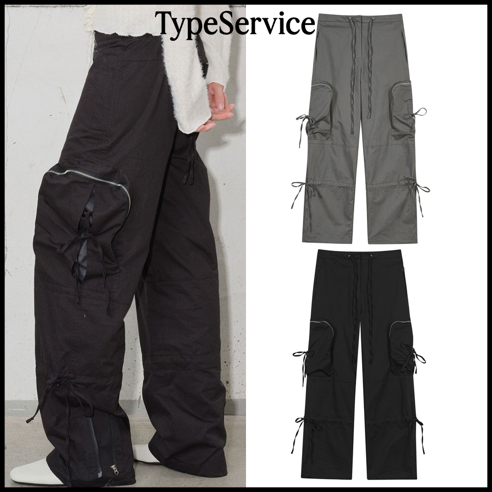 TYPESERVICE ■ Side Pocket Silhouette Pants