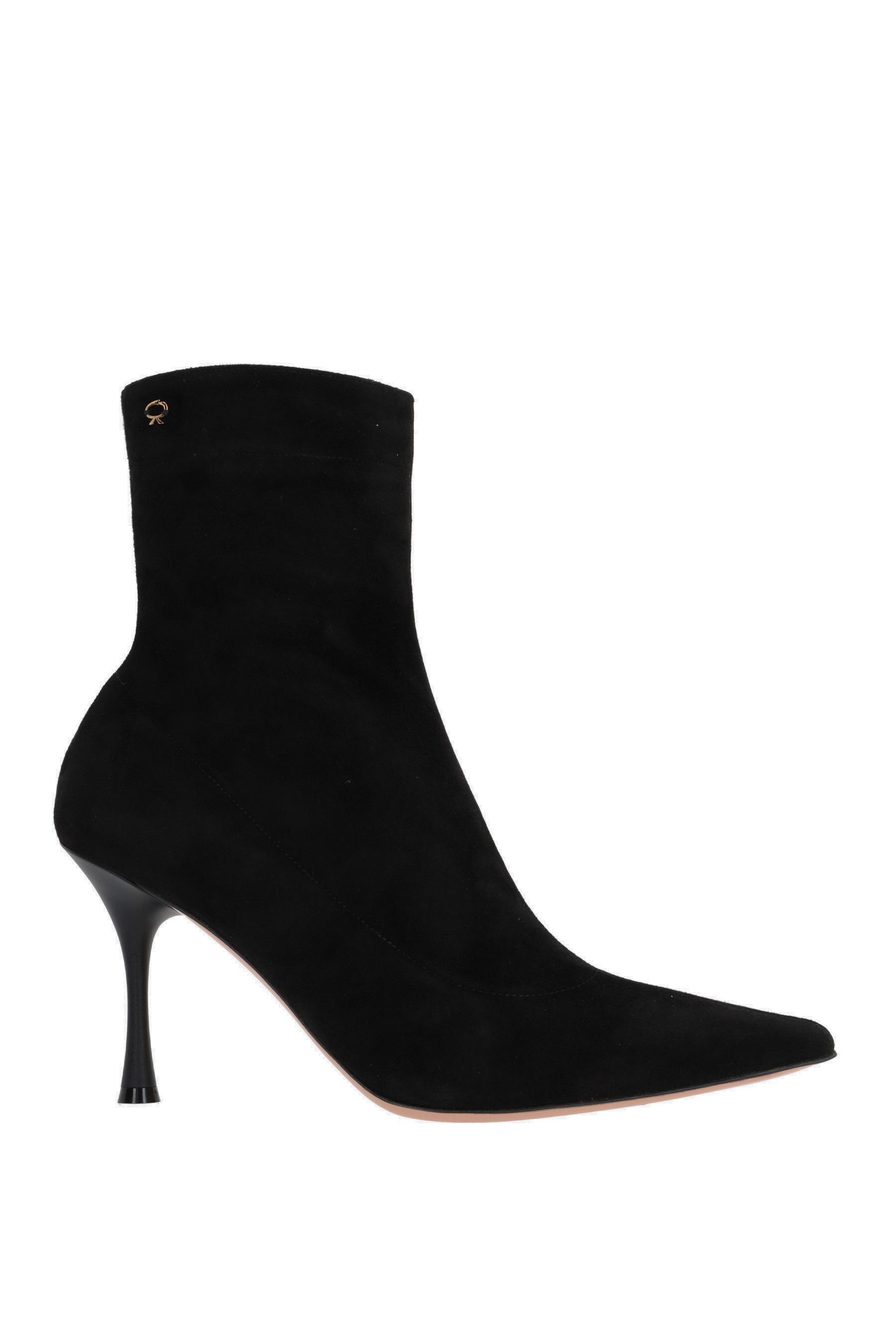 【関税&送料込】Gianvito Rossi Dunn Suede Ankle Boots