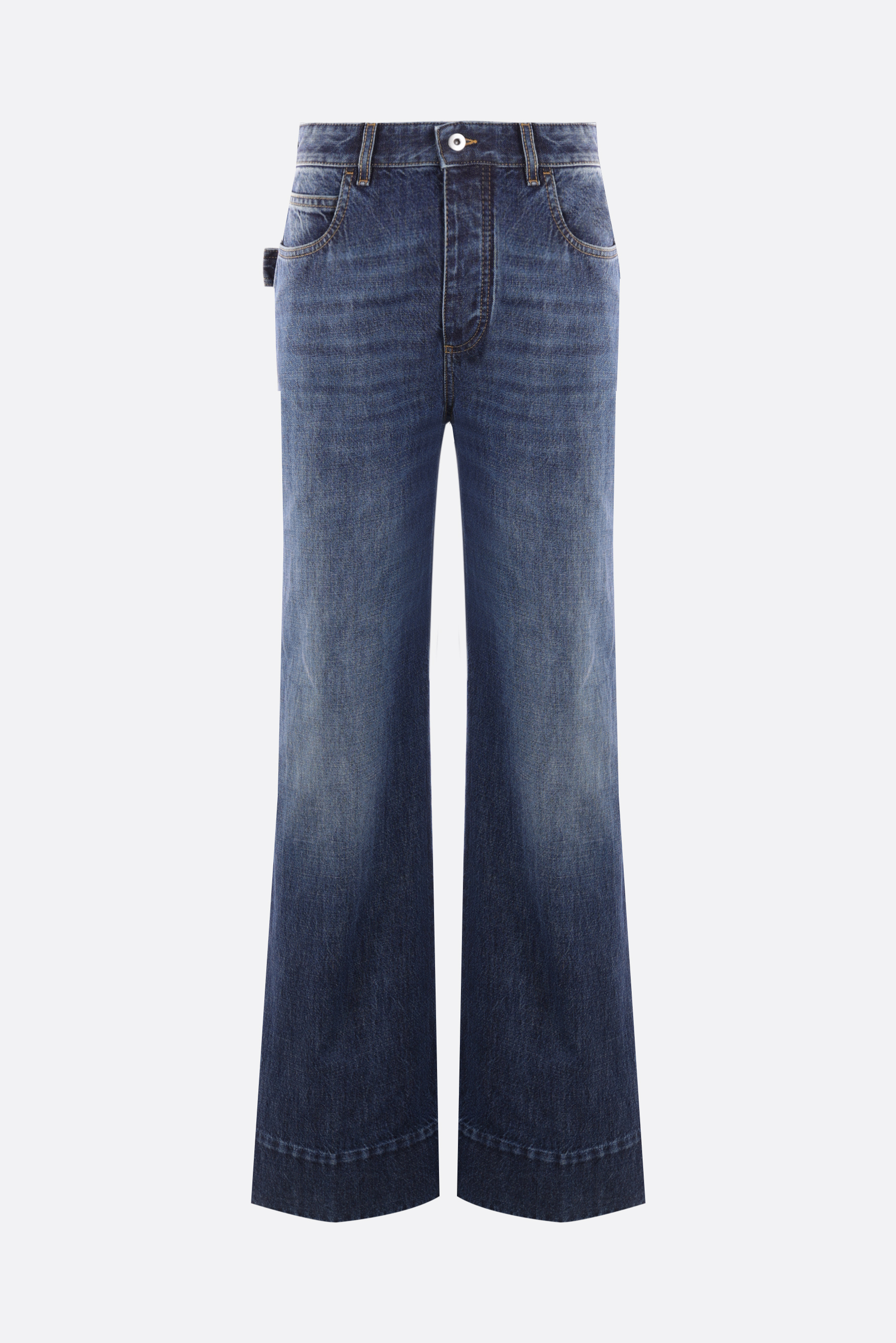 【関税&送料込】Bottega Veneta Denim Flared Pants