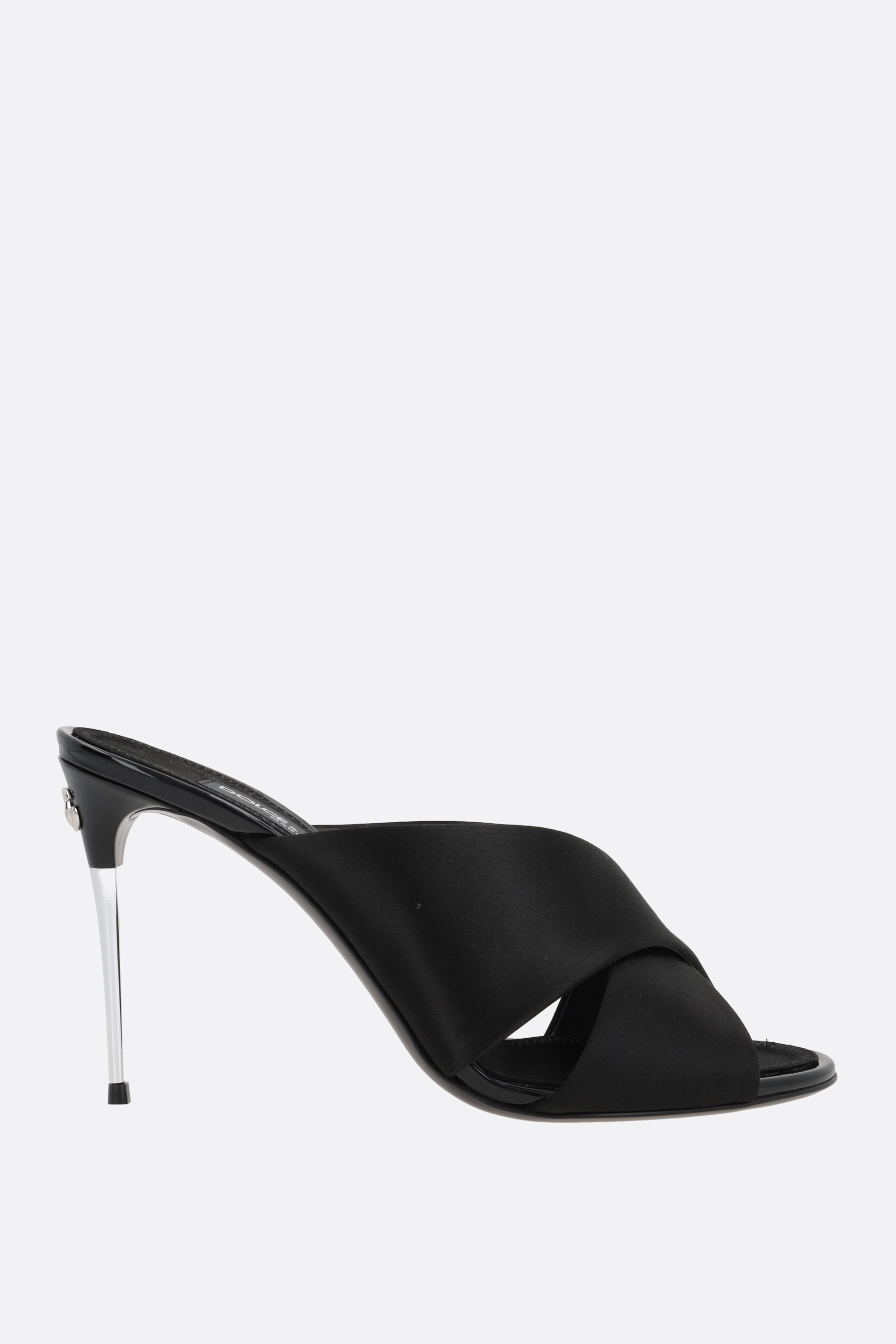 【関税&送料込】Dolce & Gabbana Keira Satin Mule Sandals