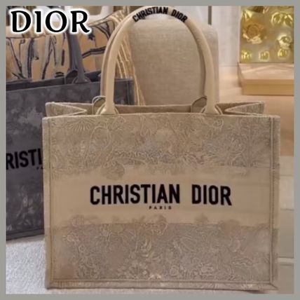 ゴールド（金色）系 Dior BOOK TOTE(ディオール ブックトート