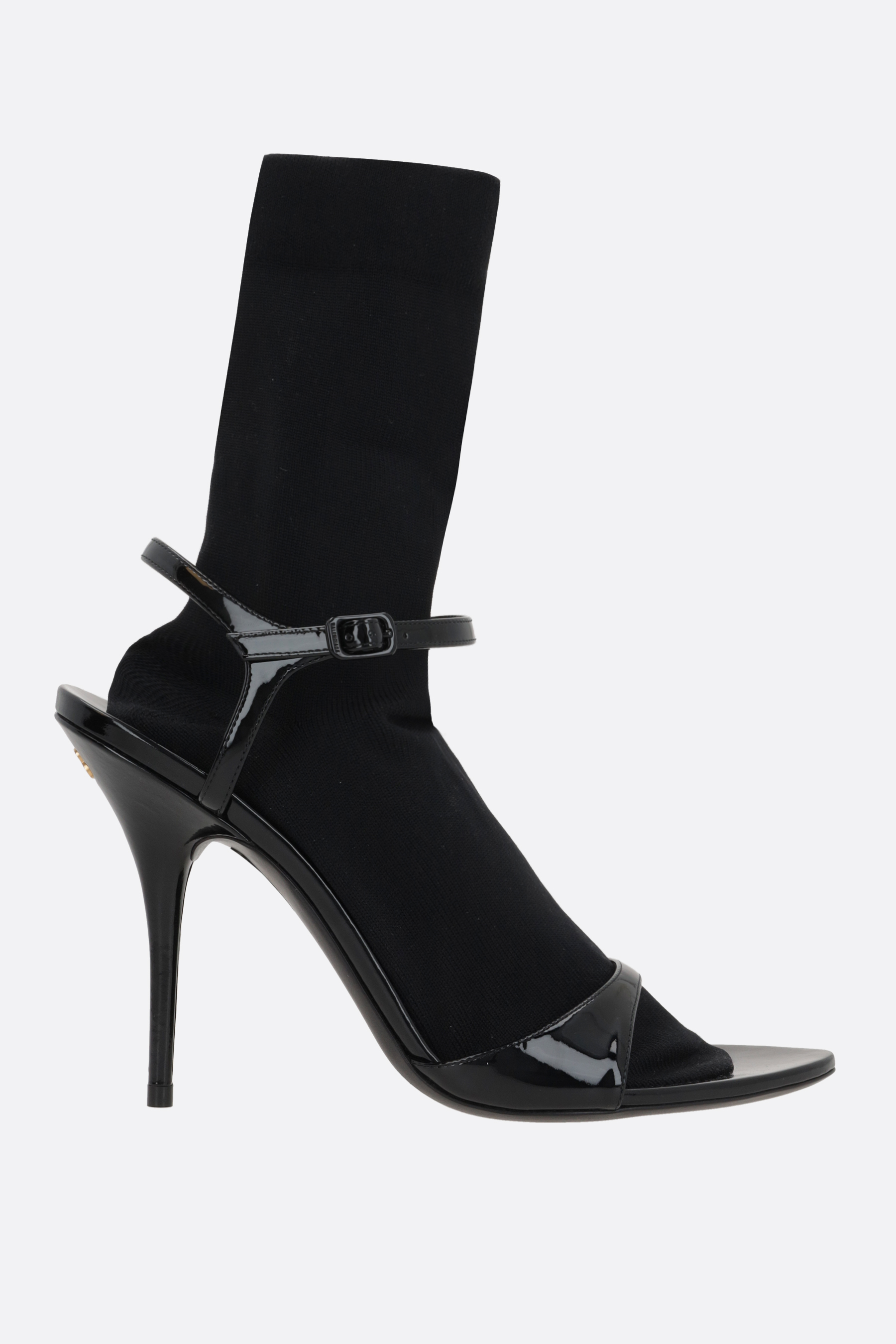 【関税&送料込】Balenciaga Avenue Sock Sandals In Patent Lea