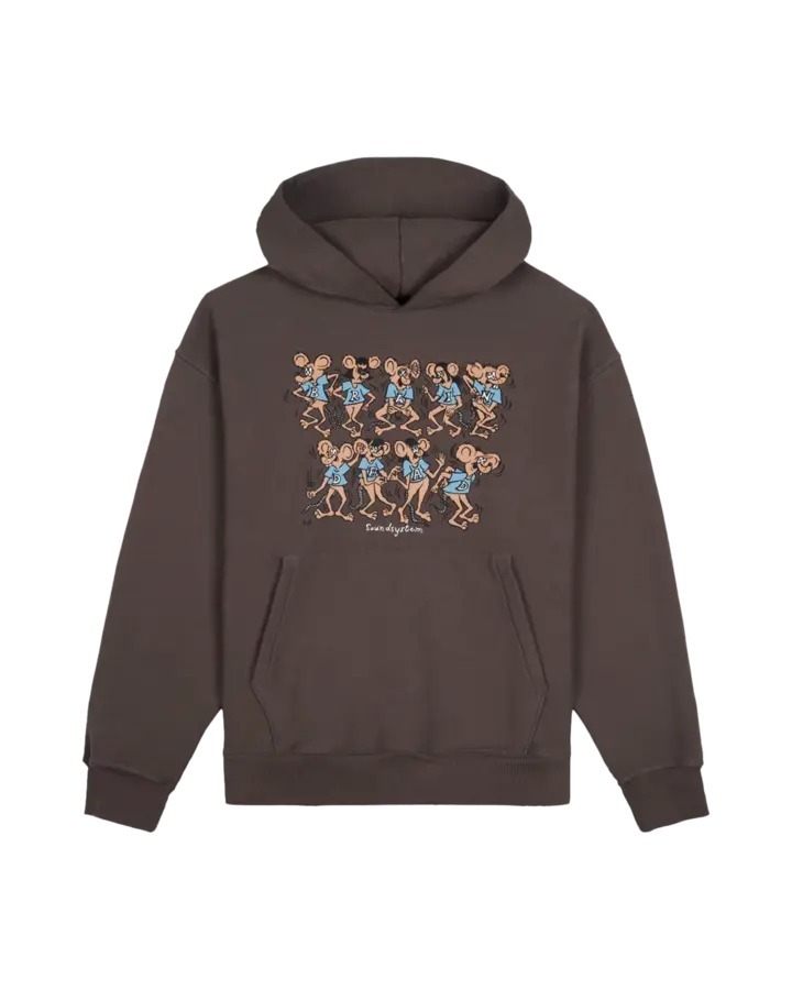 パーカー・フーディ [BRAIN DEAD] Rat Dance Soundsystem Hoodie