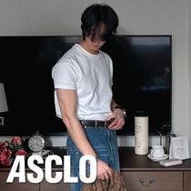 ASCLO(エジュクロ) Tシャツ・カットソー [Premium] Heavy Cotton Muscle Short Sleeve T Shirt (2color)