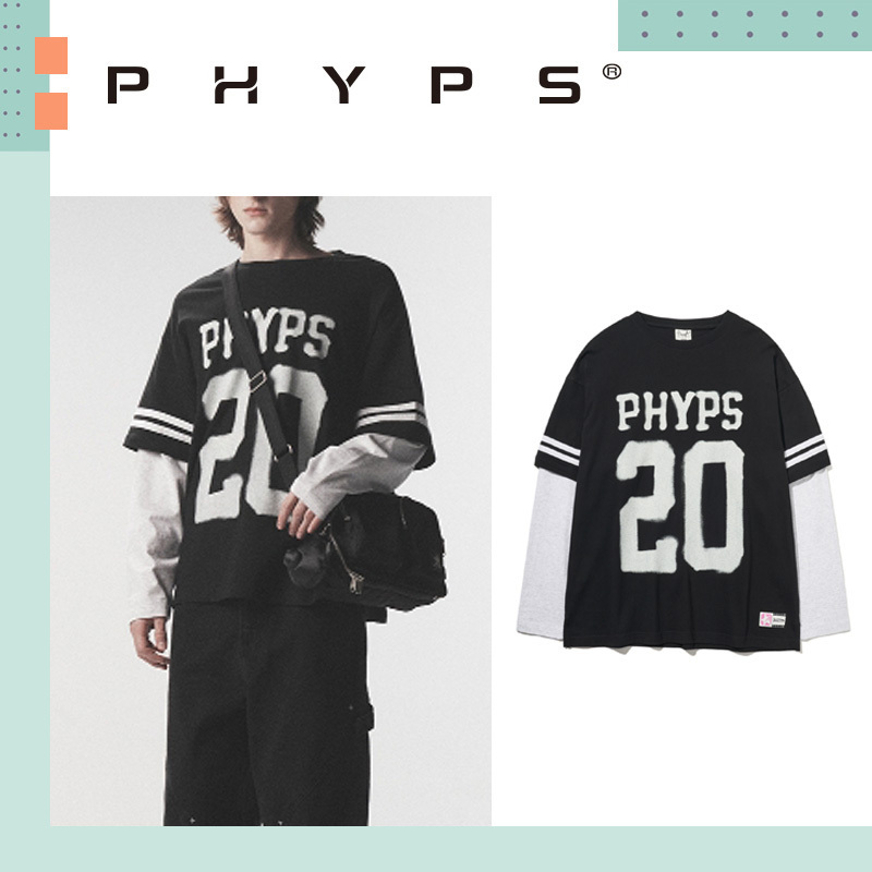 PHYPS ♥ Rugby Layered Long Sleeve/追跡付