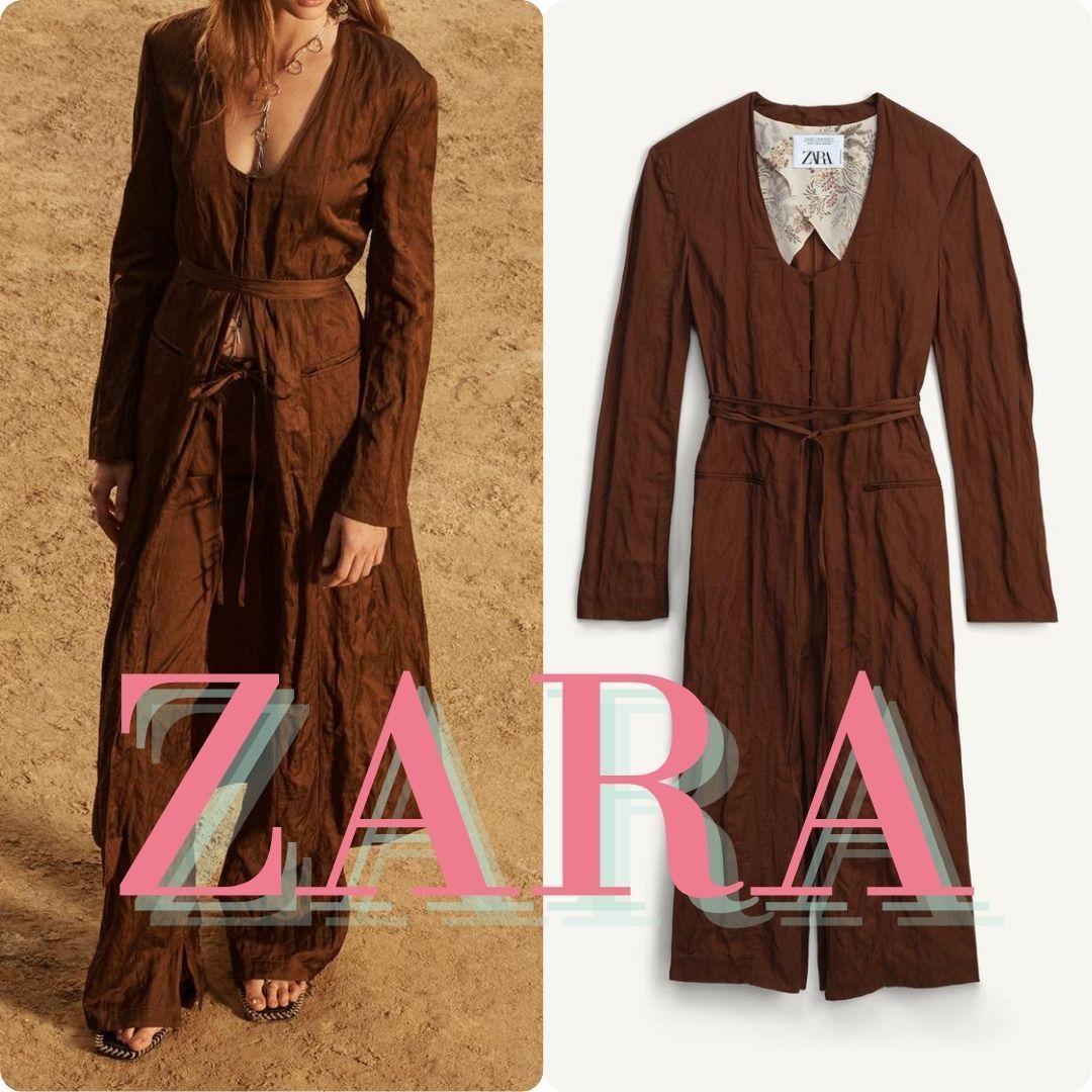 ZARA LIMITED EDITION テクスチャードレビタコート 2597/879