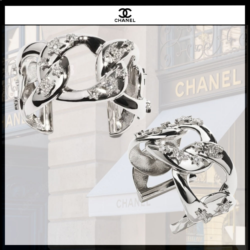 ◆クリスタル輝く◆【CHANEL】 バングル
