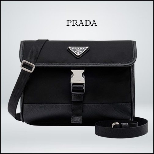 プラダ PRADA RE-NYLON レザー スマートフォンケー.ス