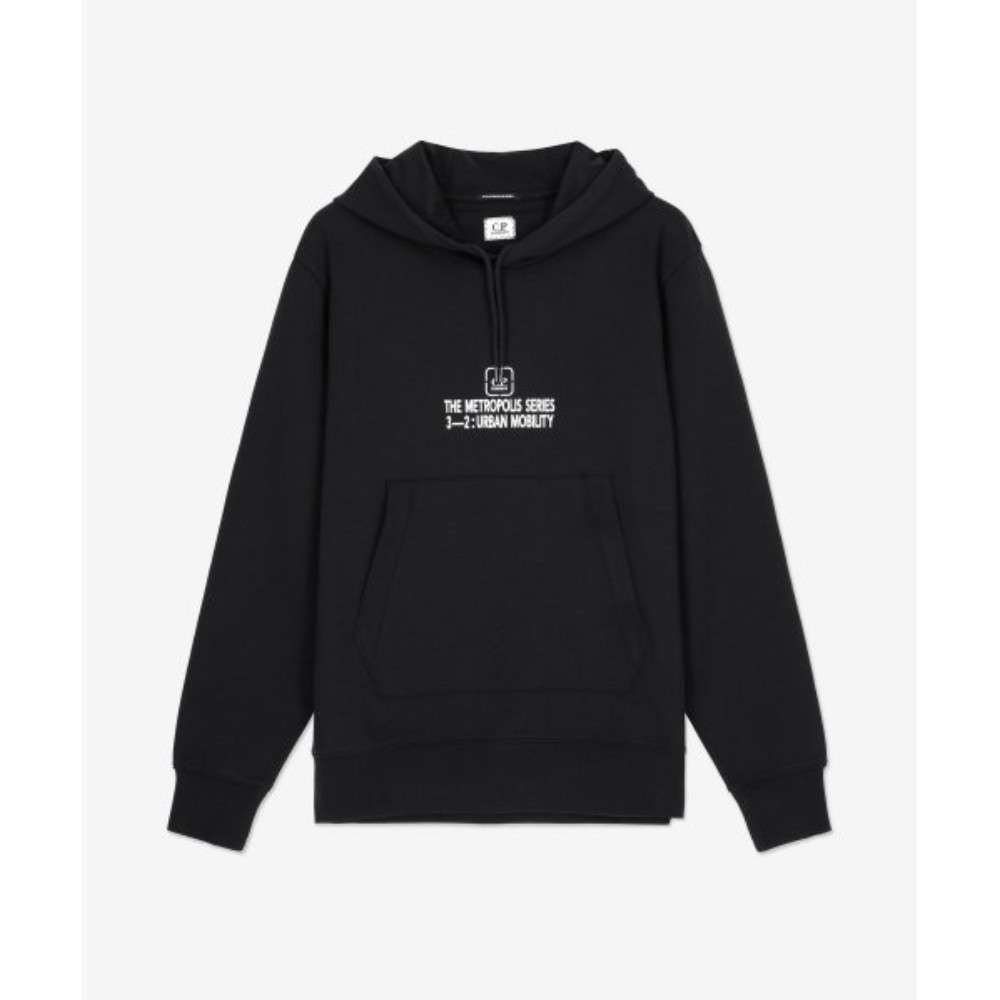 ★C.P. Company★ Metropolis Graphic Hood Navy 14CMSS208A0064