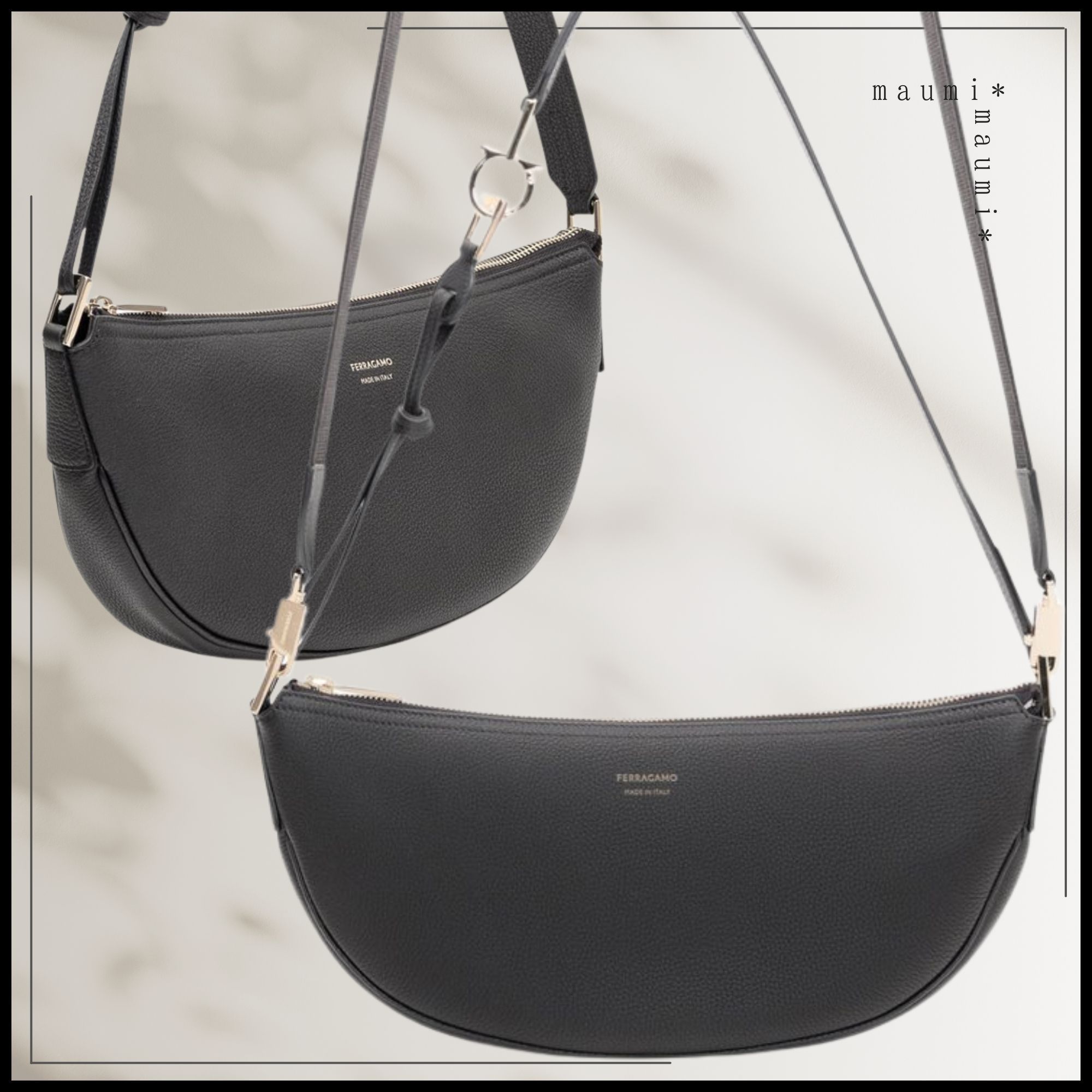 FERRAGAMOフェラガモ ホーボーバッグ スモールS ショルダー