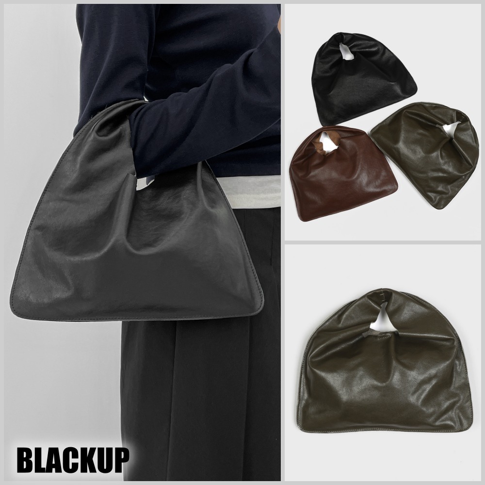 ★BLACKUP★ミニトートバッグ（牛革） 3色