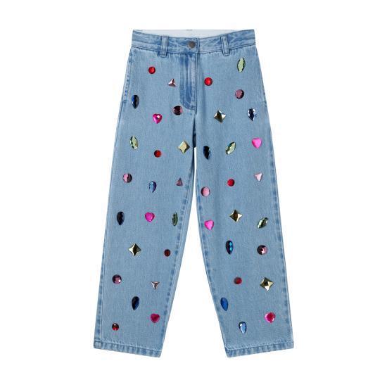 キッズ用ボトムス JUNIOR STELLA MCCARTNEY Jeans TW6C20Z0746 600 Blue