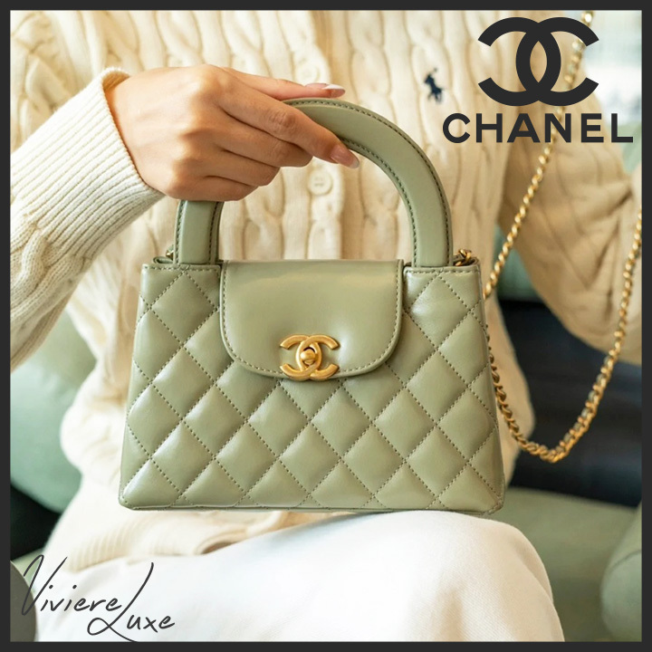 *希少な美しい色*【CHANEL】ミニケリー ショルダーバッグ