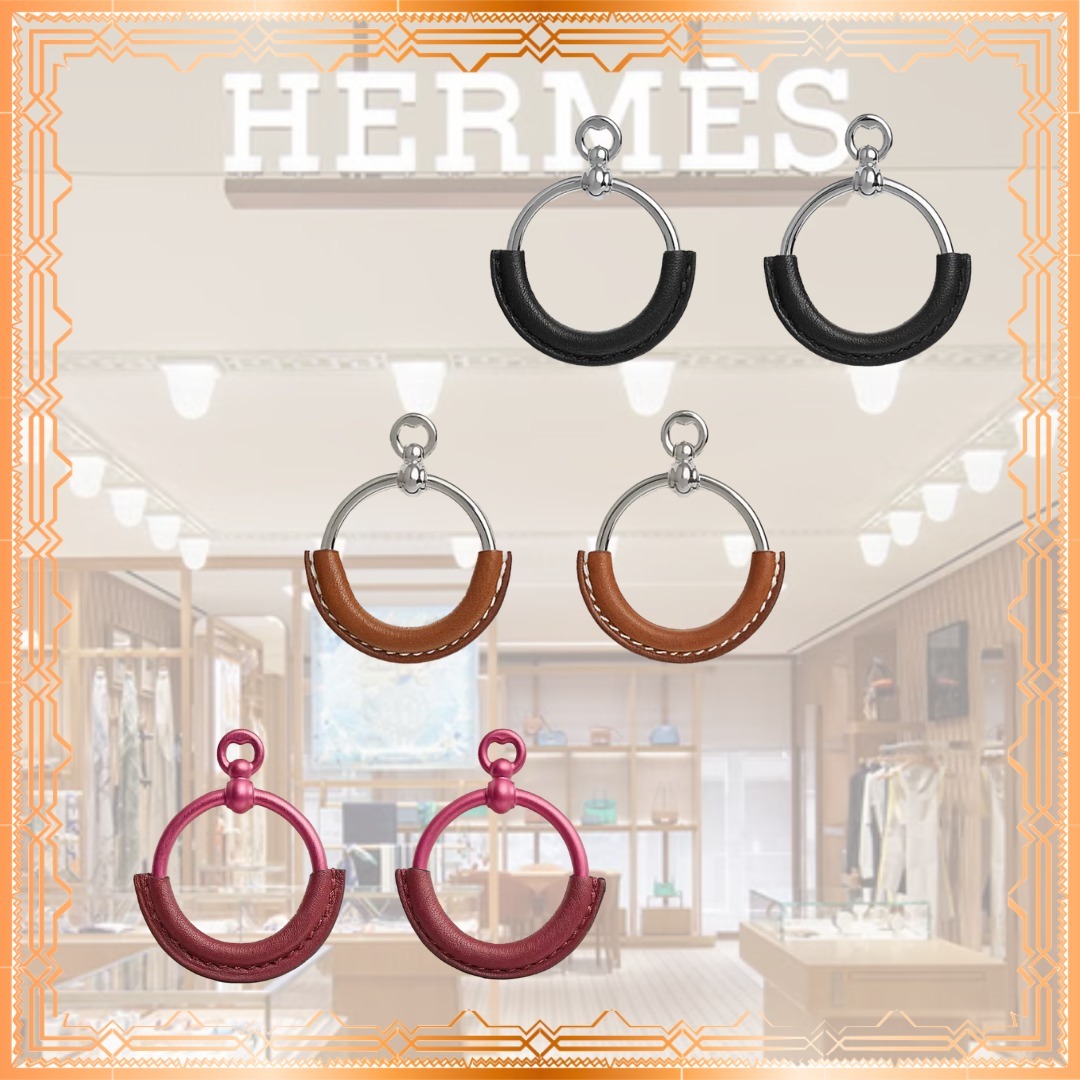 ★人気沸騰★【HERMES】ピアス 《ループ》
