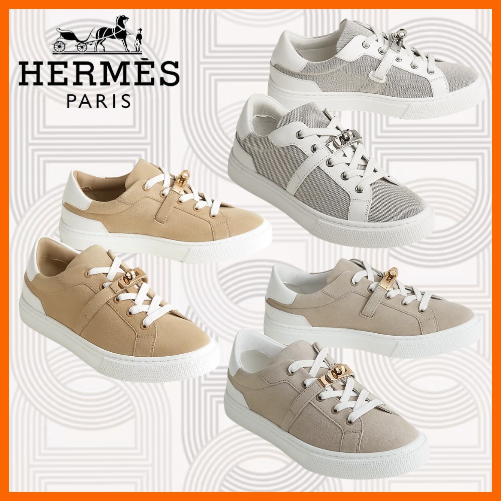 【大人カジュアル♪】HERMES スニーカー デイ