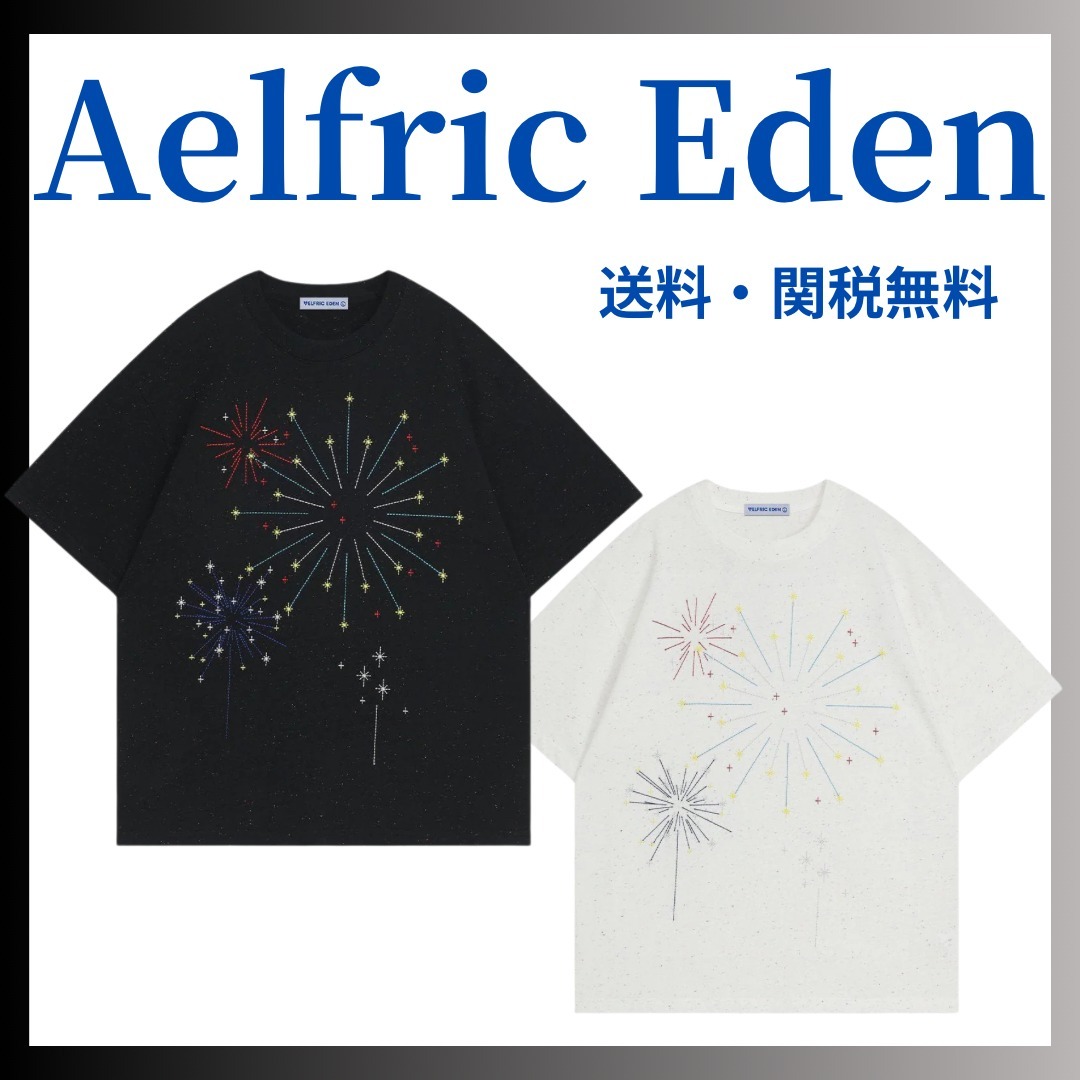 ◆Aelfric Eden◆ 花火刺繍Tシャツ