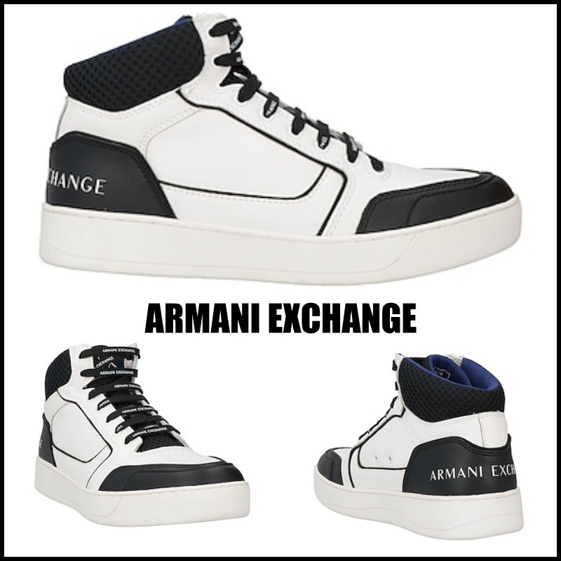 【A/X Armani Exchange】ハイカットスニーカー ※送関込