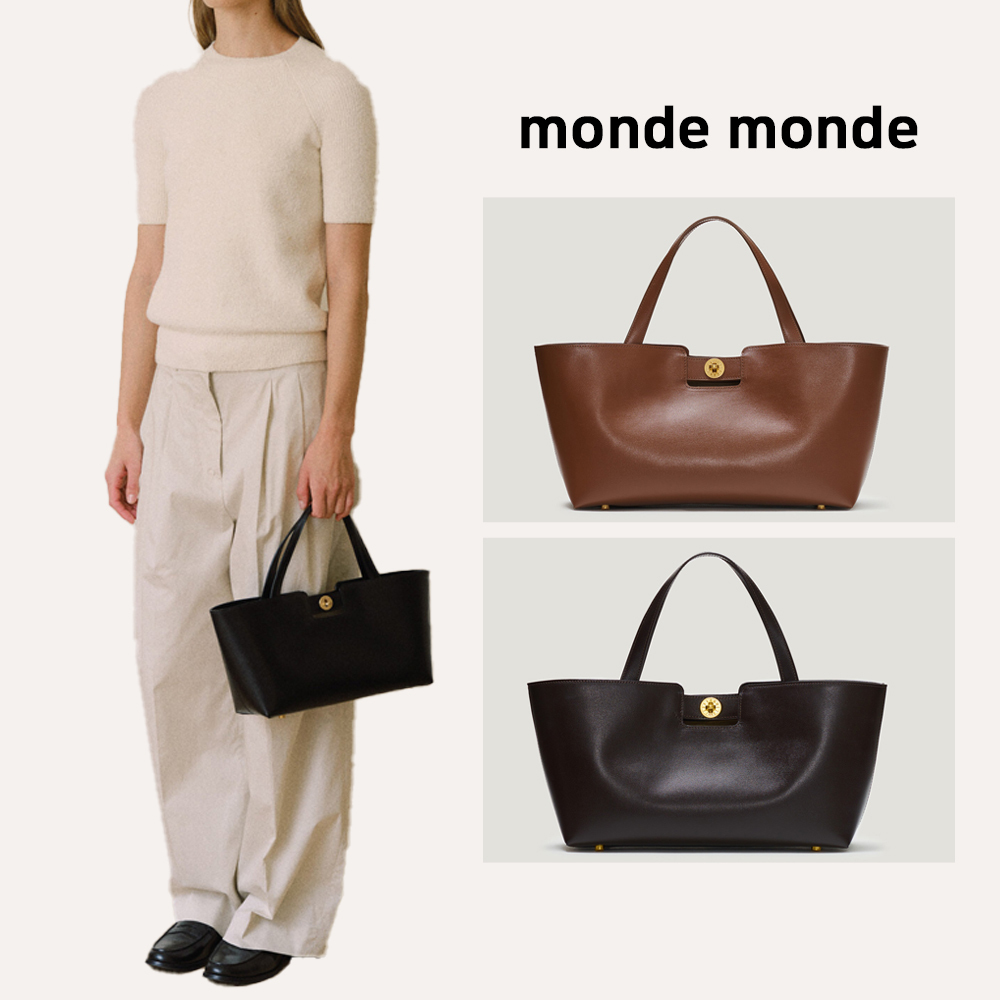 大人気 【monde monde】 time tote bag ●送料・関税込●
