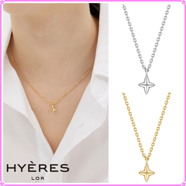 【HYERES LOR】Nova Silver Necklace〜星のネックレス★韓国発