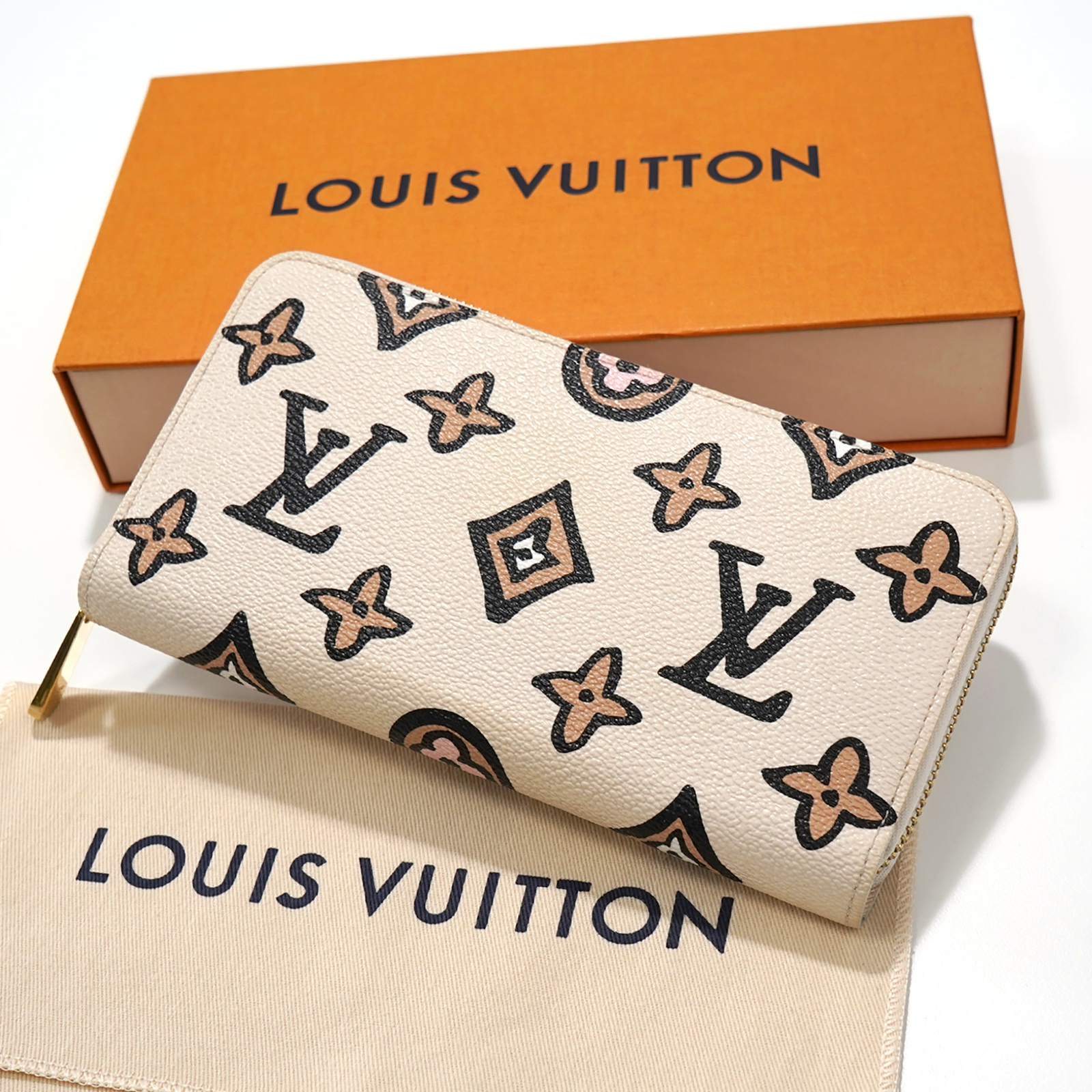 Louis Vuitton ワイルドアットハート 長財布 M80676