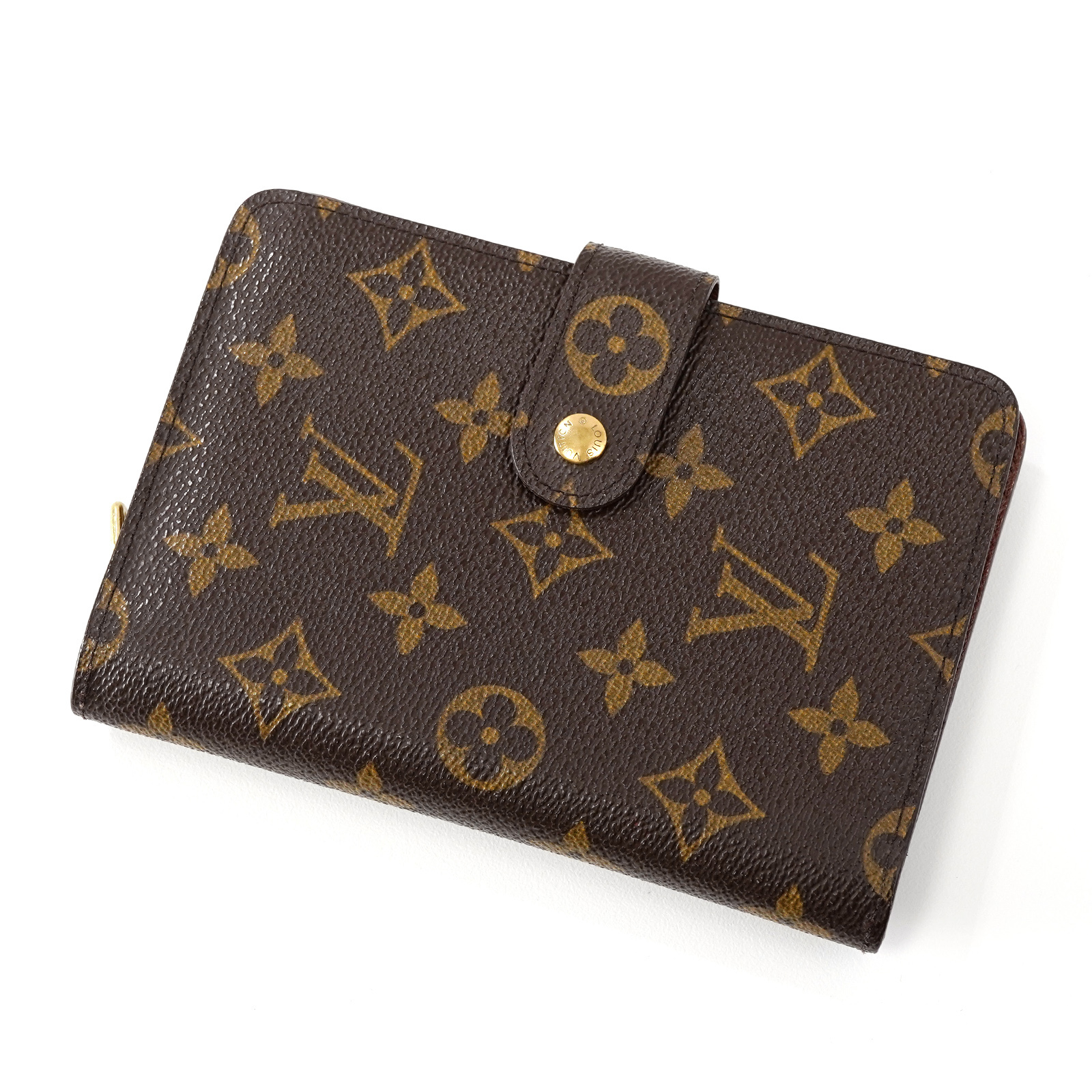 Louis Vuitton モノグラム 小銭入れ付き 折りたたみ財布 M61207