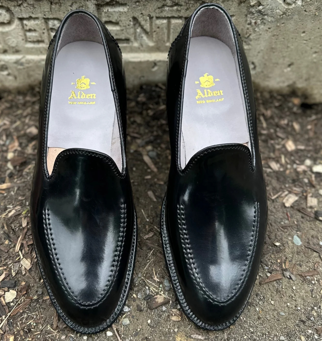 【ALDEN】Vanderbilt スリッポン コードバン アバディーン 靴 ALDEN】Vanderbilt スリッポン コードバン アバディーン 靴 靴