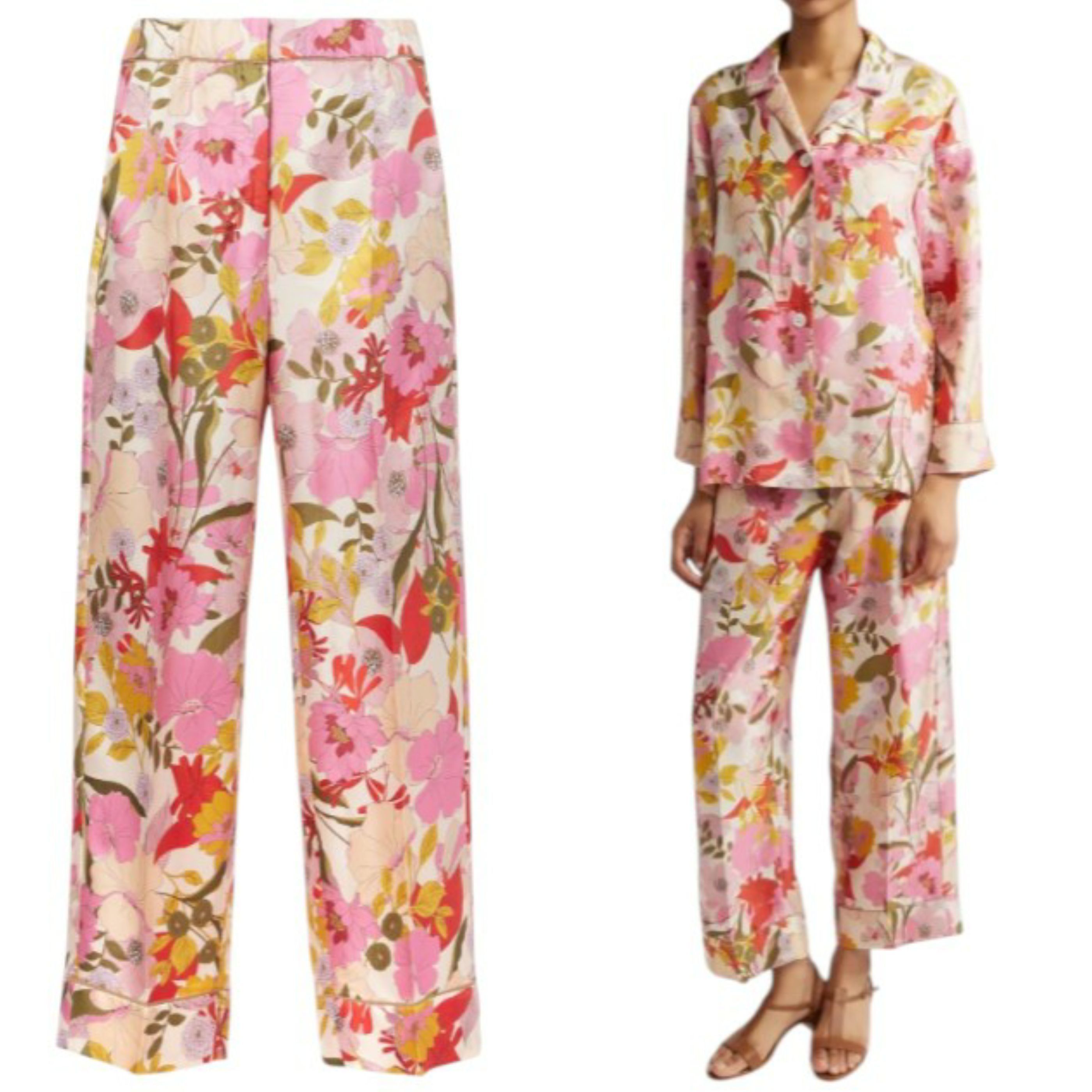 ☆'S Max Mara☆入手困難☆お洒落Twill Pajama Pants/LEDA