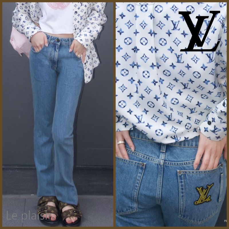 【☆国内未入荷☆】LouisVuitton スリムフィットジーンズ