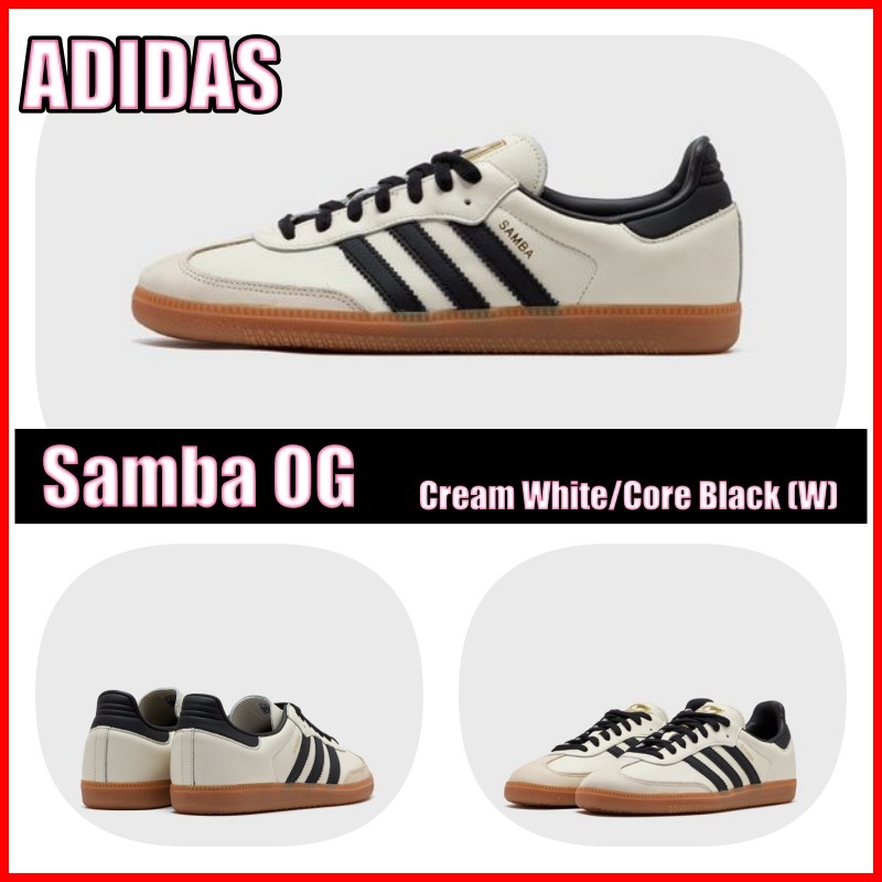 [ADIDAS] Samba OG Cream White Core Black (W)★関税込み★
