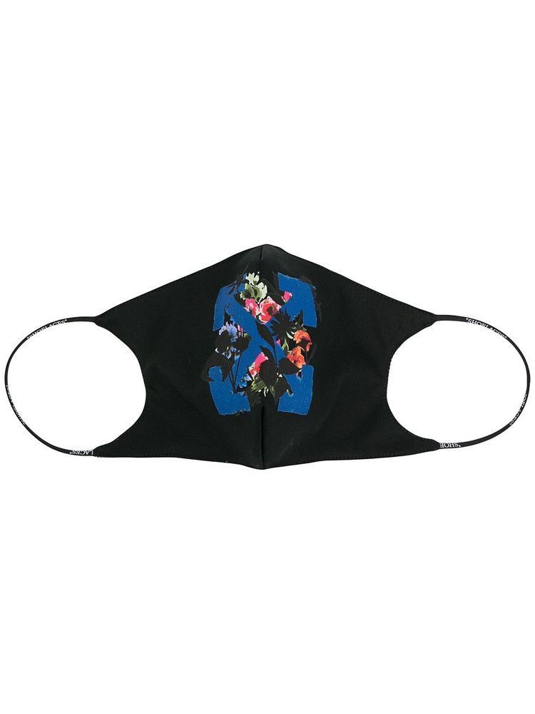 アクセサリーその他 OFF-WHITE WOMEN Arrows-motif Face Mask Black/Multicolour