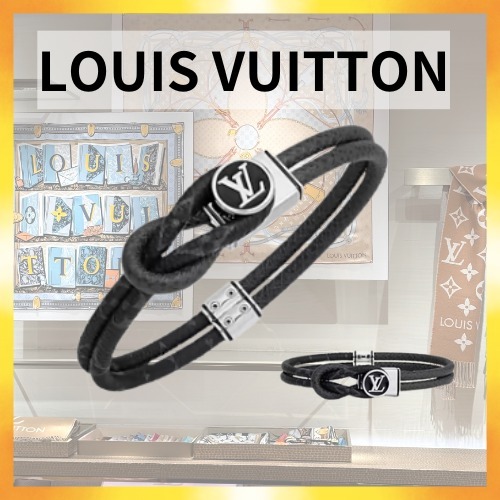 ★お洒落メンズアイテム【LV】ブレスレットループ イット