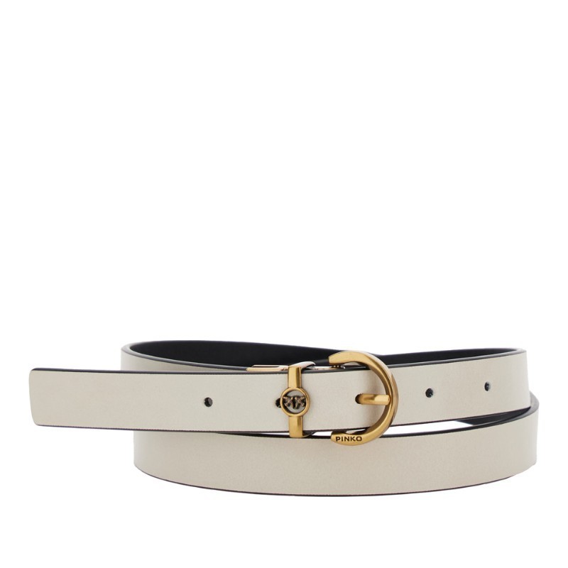 ベルト PINKO SS25 LOVE BERRY H2 BELT VITELLO (104592 A2BYZZ2Q)