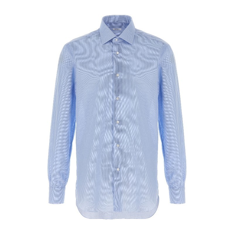 Tシャツ・カットソー BARBA SS25 Honeycomb shirt (D2U12P0147007 0003)