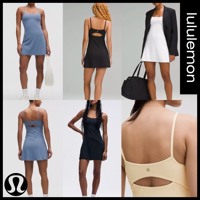 4WAYストレッチ【lululemon】ミニワンピース ショーツライナー付