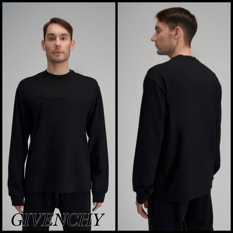【関税込】新作◆GIVENCHY ジバンシィ◆ロゴ Tシャツ 長袖