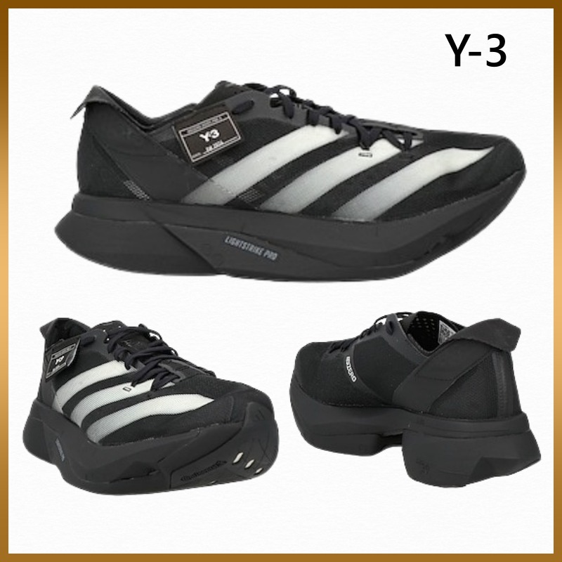【Y-3】ロゴ ローカット レースアップ スニーカー ワイスリー