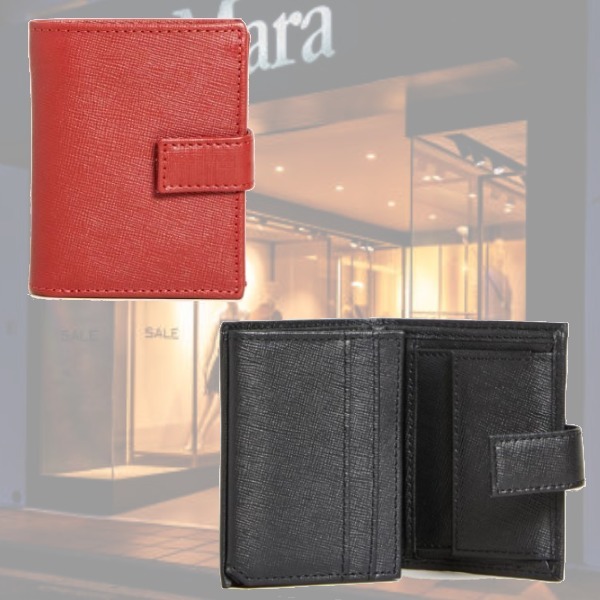 DT MaxMara ☆ レザー ウォレット 二つ折り財布 CAPRA 2色