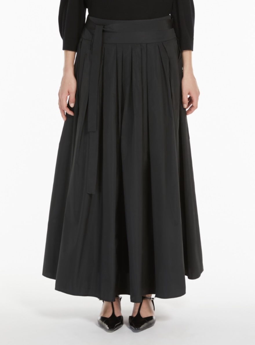 SALE《Max Mara》GEA タフタ ロング スカート