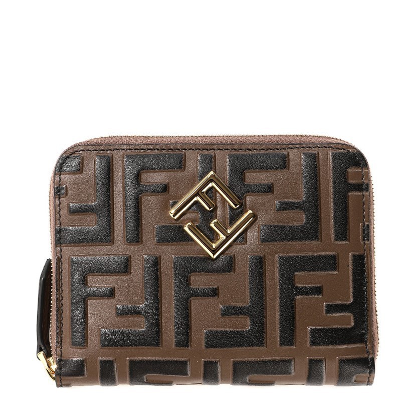 折りたたみ財布 FENDI ZIP AROUND WALLET
