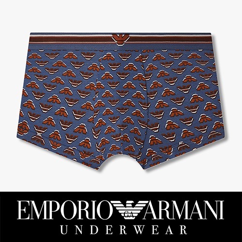 [EMPORIO ARMANI UW] イーグルストライプバンドボクサーパンツ