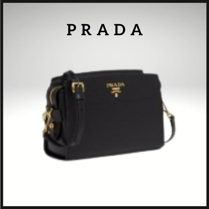 おすすめ★PRADA■サフィアーノレザーショルダーバッグ