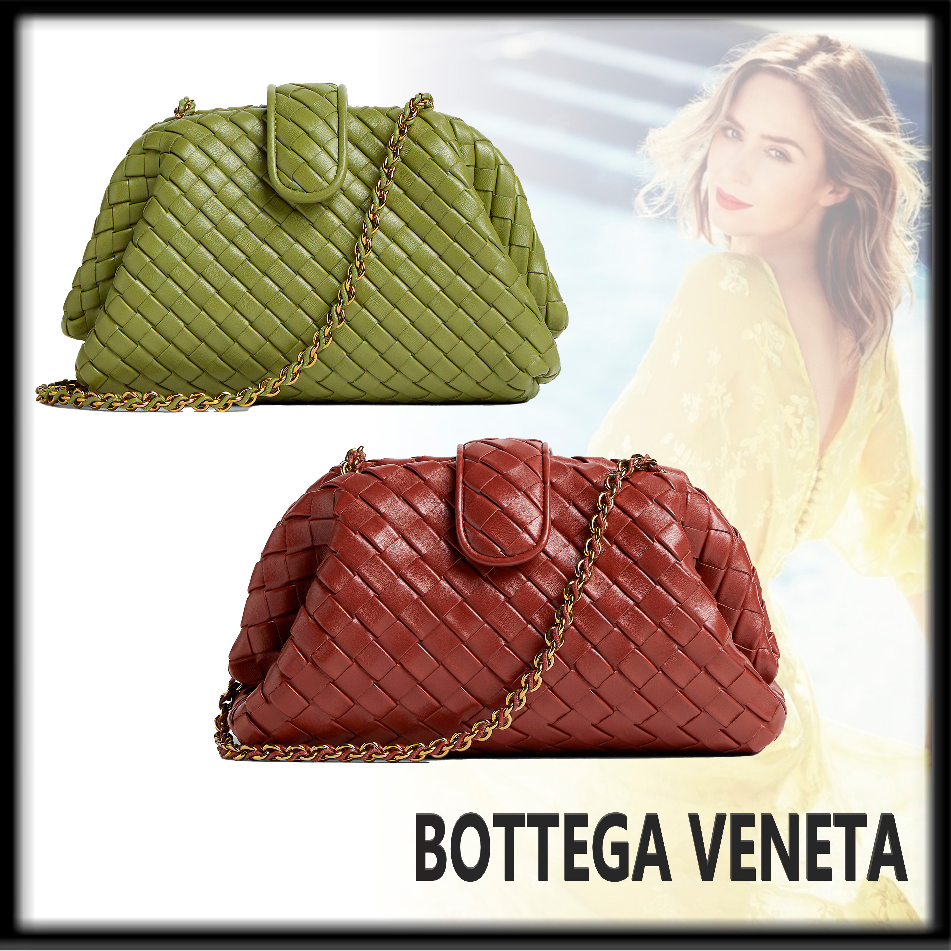 Bottega Veneta 洗練 Lauren 1980 スモール クラッチバッグ