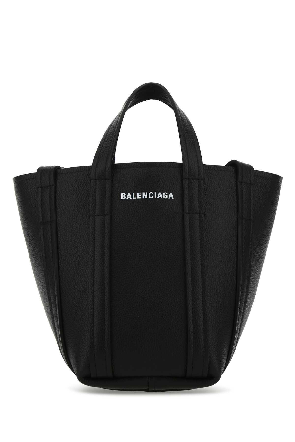【関税&送料込】Balenciaga Black Leather Everyday Xs Handbag