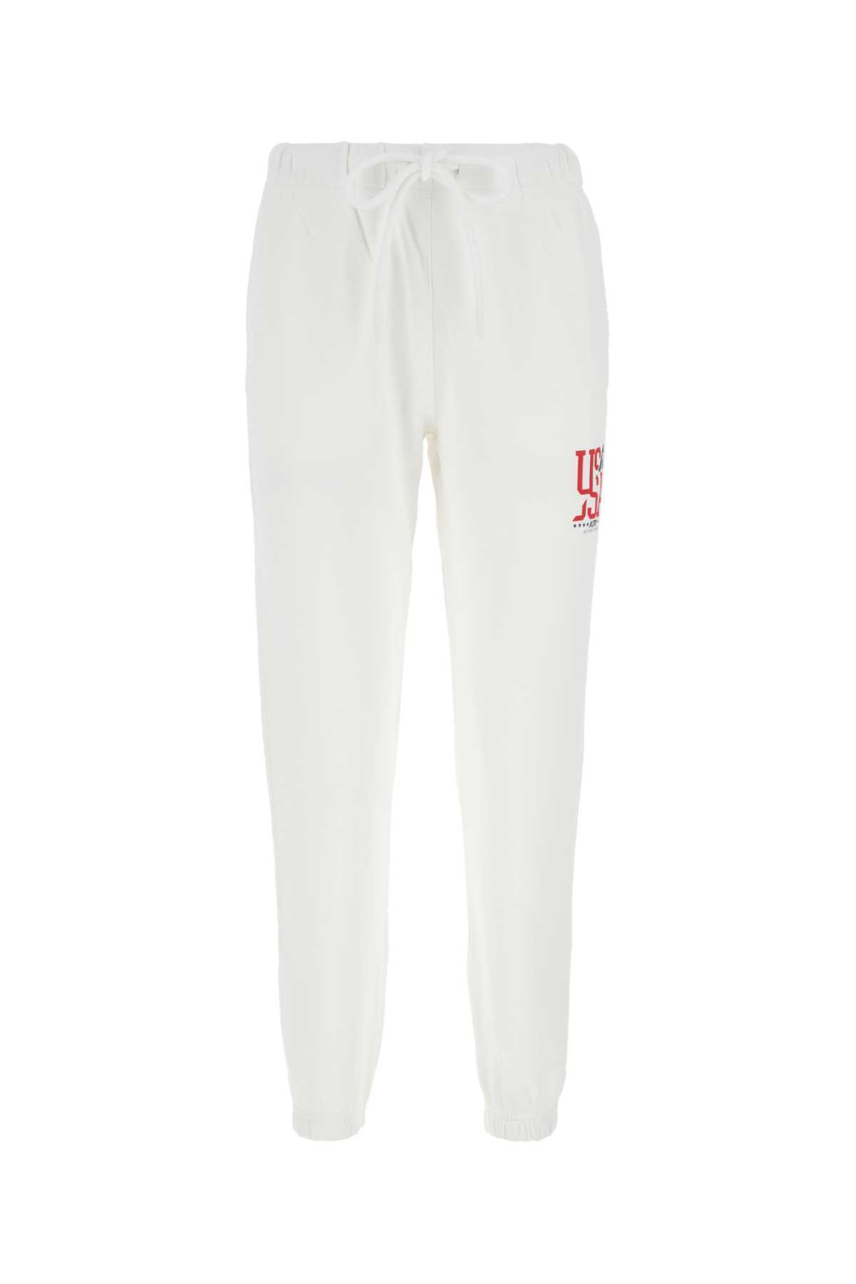 【関税&送料込】Autry Ivory Cotton Joggers