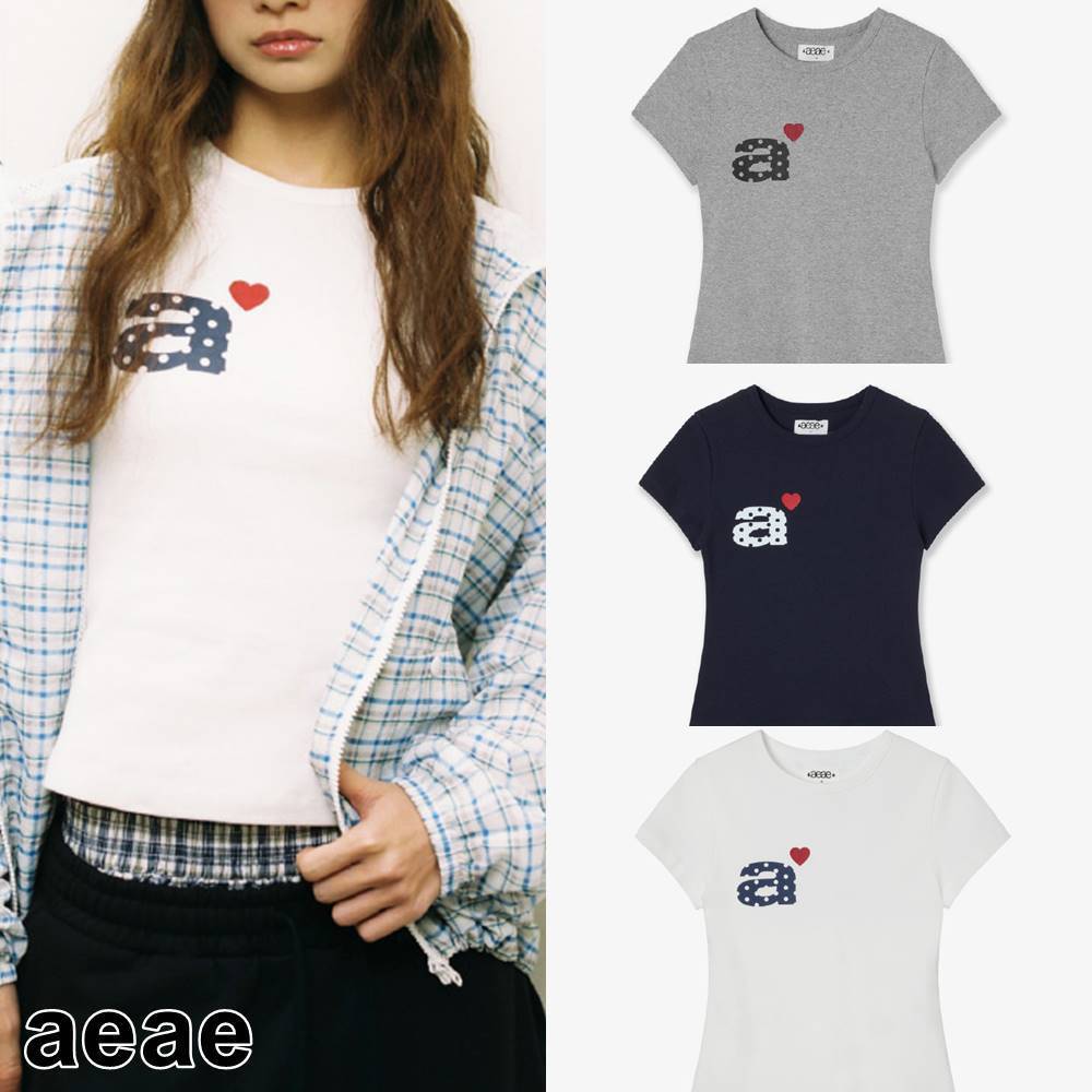 AEAE【送料込】DOT SMALL LETTER TEE