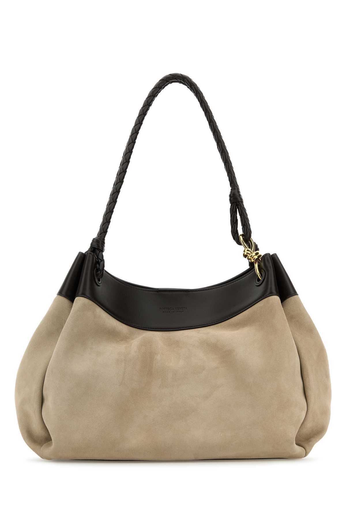 【関税&送料込】Bottega Veneta Two-Tone Suede Ad Leather Max