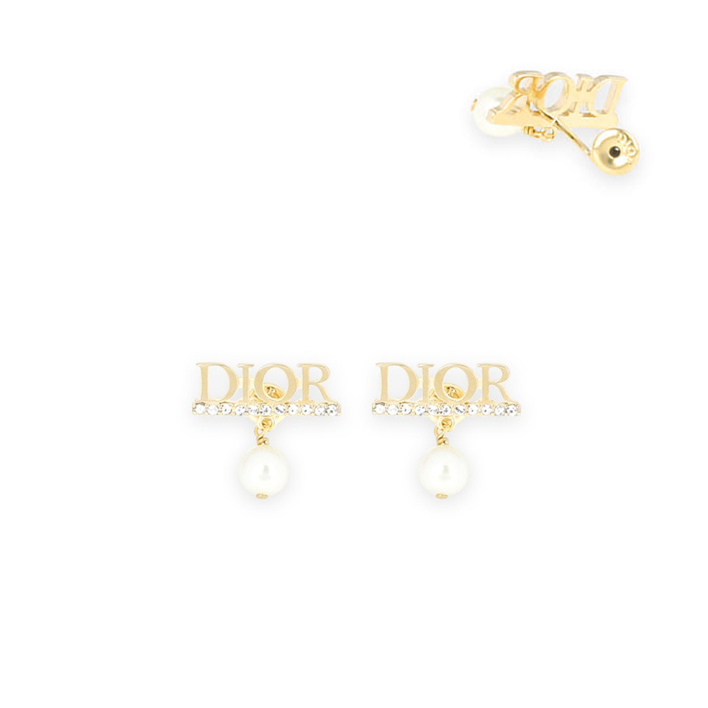 関税負担なし☆Dior ディオール Dio(r)evolution ピアス