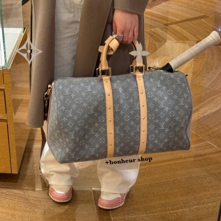 旅行にも☆】新作 Louis Vuitton キーポル・バンドリエール 45