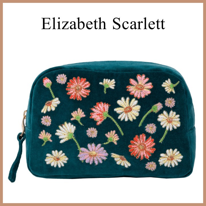 ＊Elizabeth Scarlett＊ワイルドフラワー コスメティック ポーチ